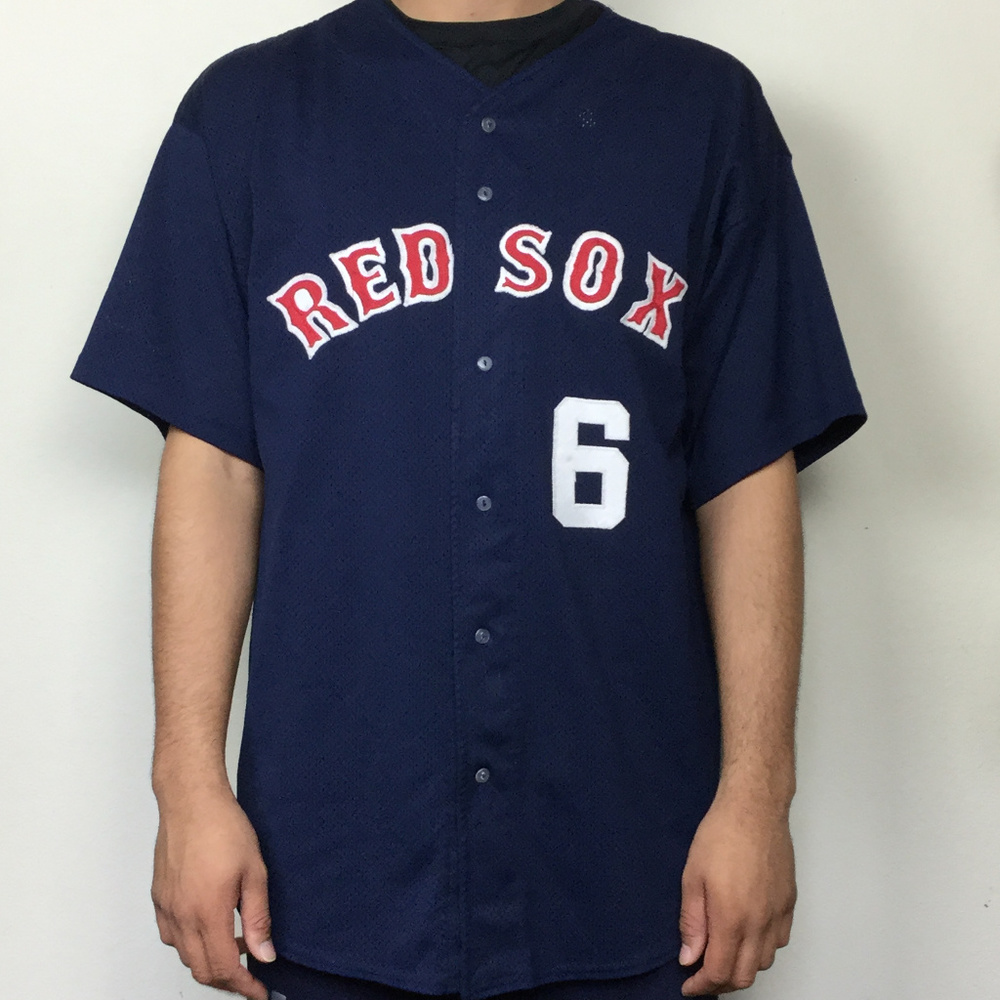 Custom Red Sox Jersey XL